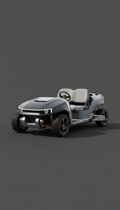 Urban Golf Car with Matte Finish